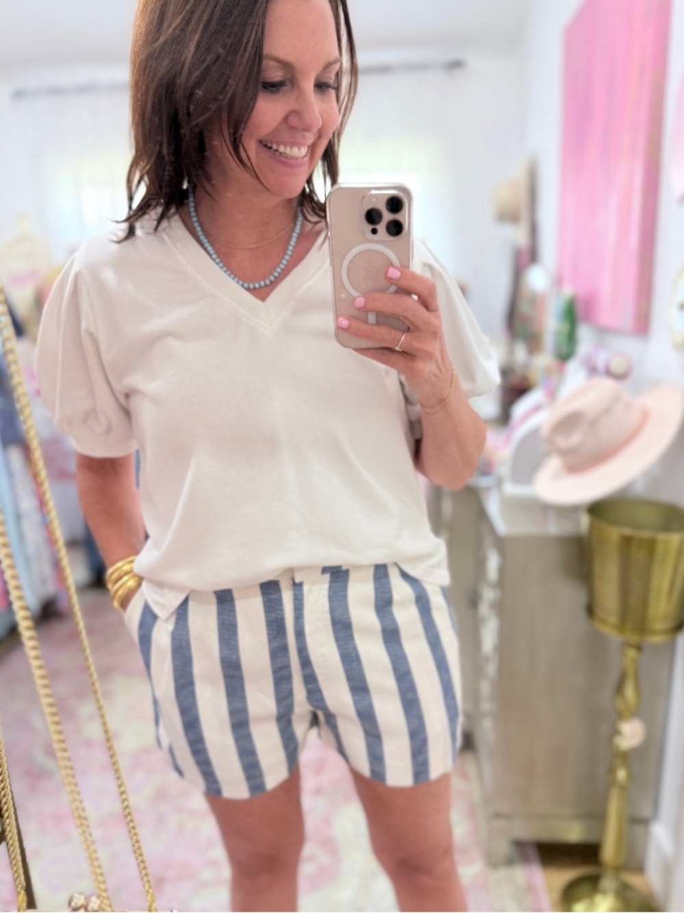 NWT Trend Notes Stripes Shorts